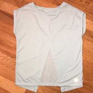 Super cute top with open back girls size 7/8